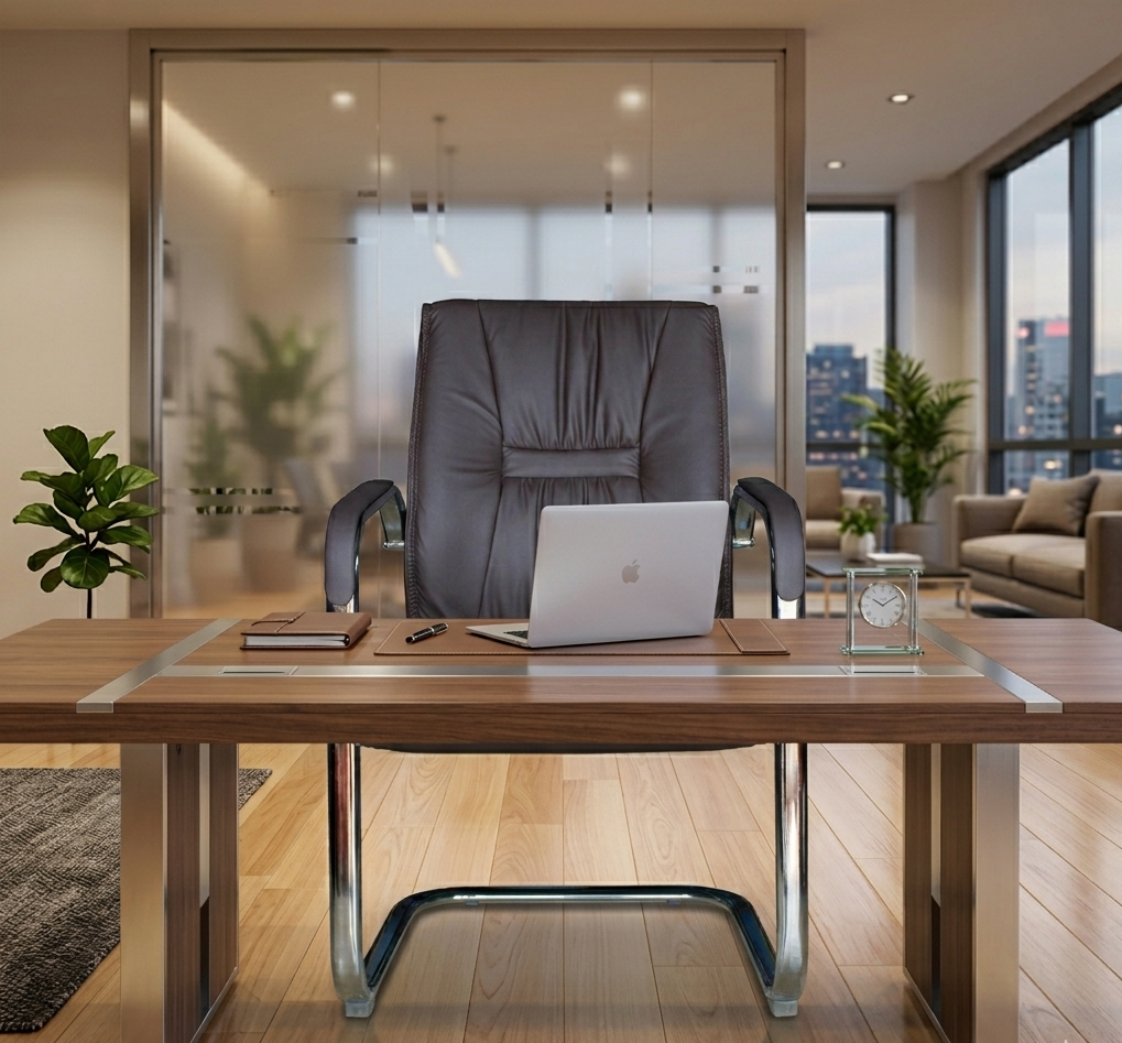 Visitor Chair – Leather