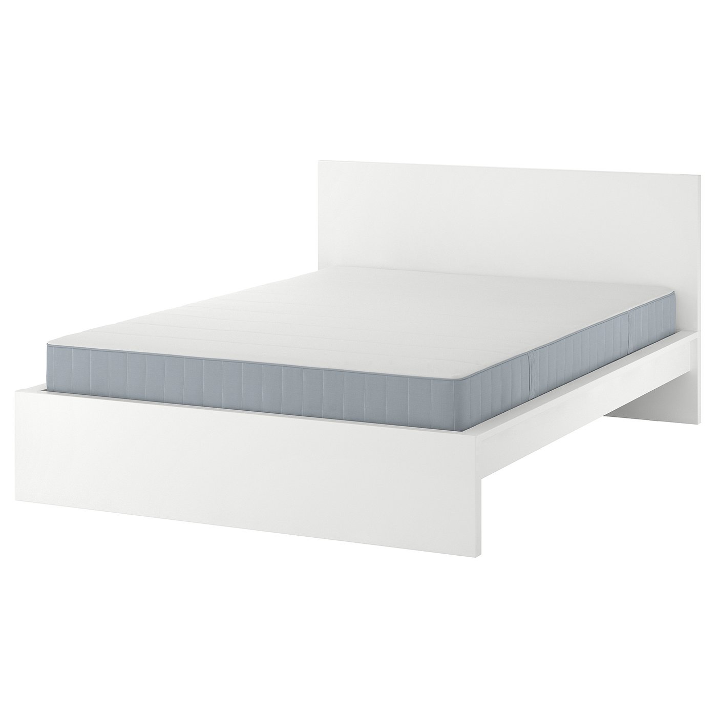MALM Bed frame with mattress, white/Vesteröy extra firm, 160x200 cm (63x78 3/4 ")