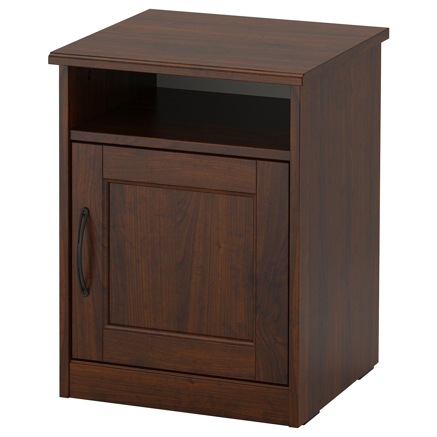 SONGESAND Bedside table, brown, 42x40 cm (16 1/2x15 3/4 ")