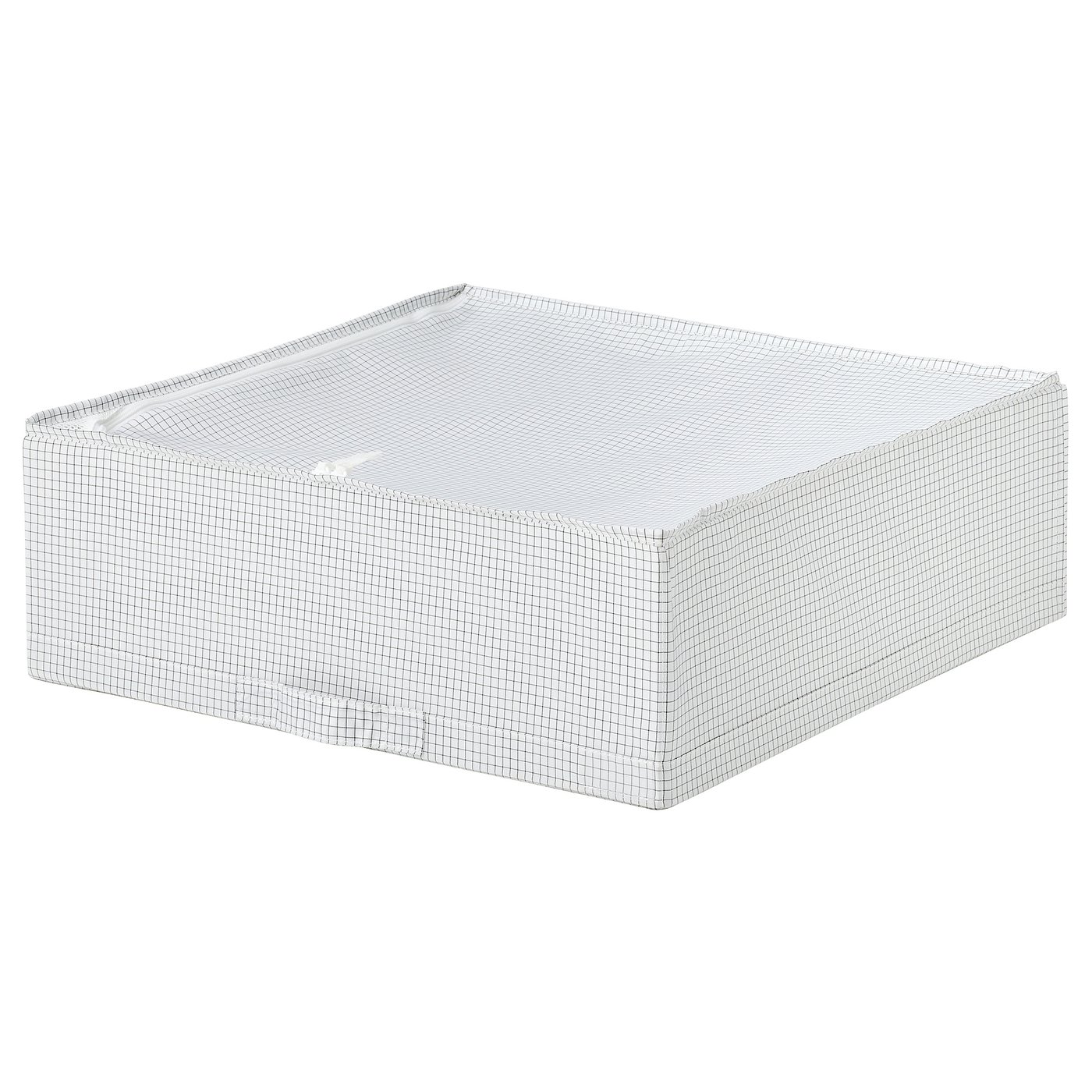 STUK Storage case, white/black, 51x51x18 cm (20x20x7 ")