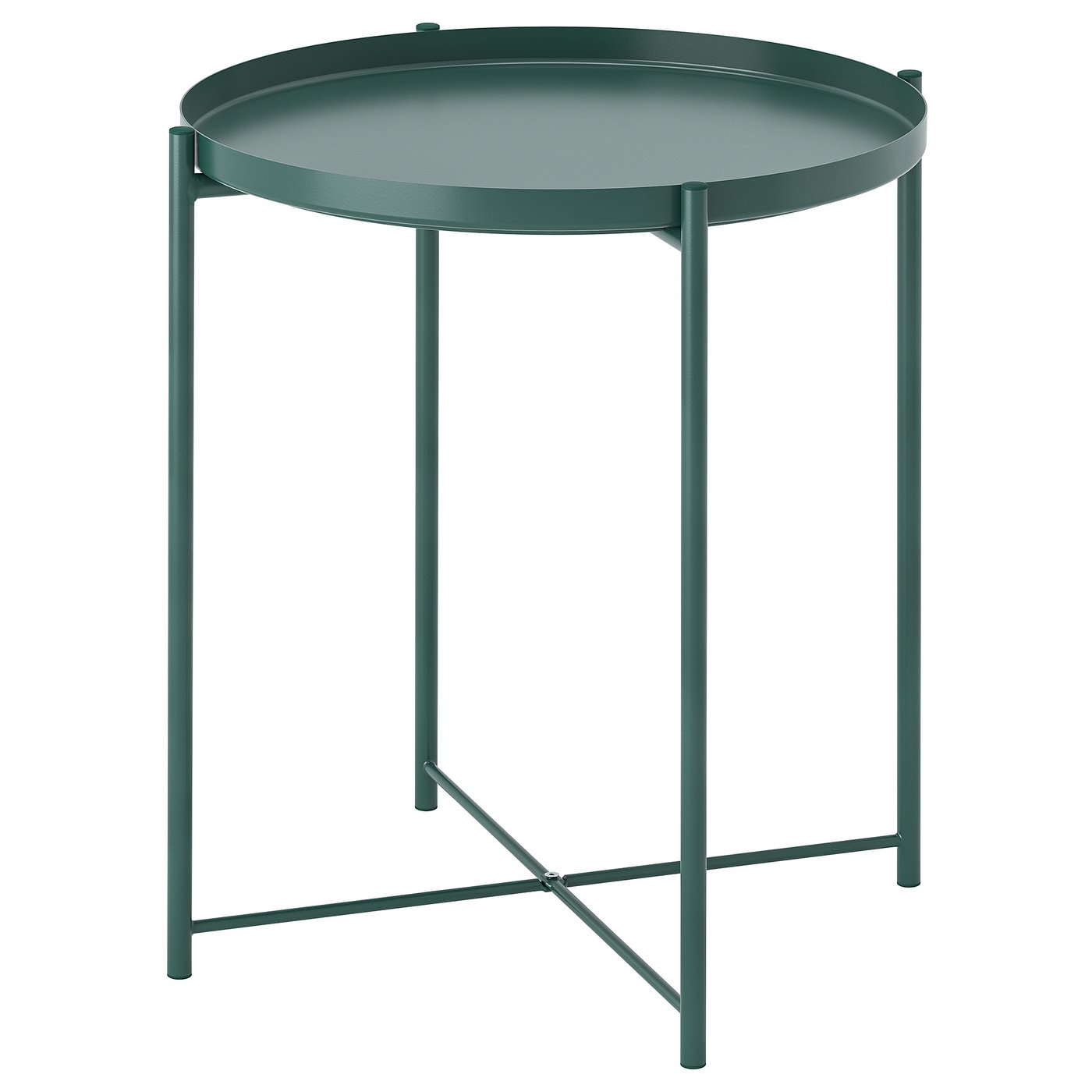 GLADOM Tray table, dark grey-green, 45x53 cm (17 1/2x20 5/8 ")