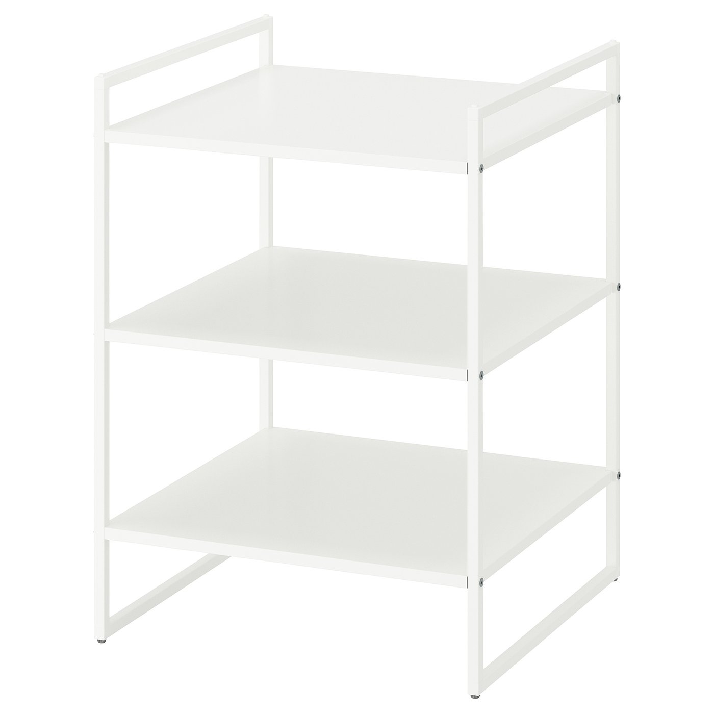 JONAXEL Shelving unit, white, 50x51x70 cm (19 5/8x20 1/8x27 1/2 ")