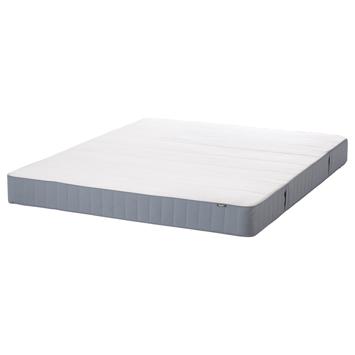 VESTMARKA Sprung mattress, firm/light blue, 140x200 cm (55 1/8x78 3/4 ")