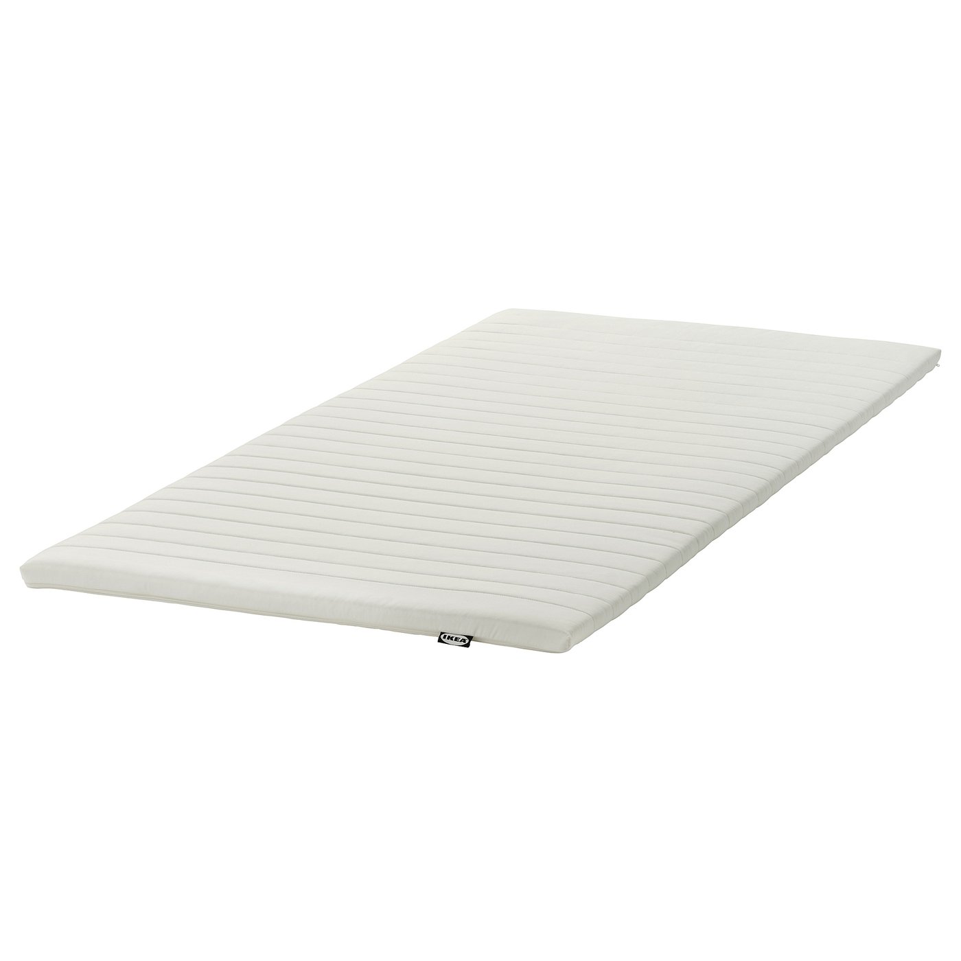 NÄSFJÄLLET Mattress pad, white, 90x200 cm (35 3/8x78 3/4 ")