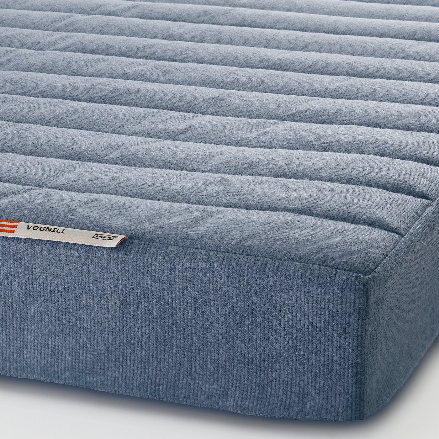 VOGNILL Coir foam mattress, firm/light blue, 80x200 cm (31 1/2x78 3/4 ")