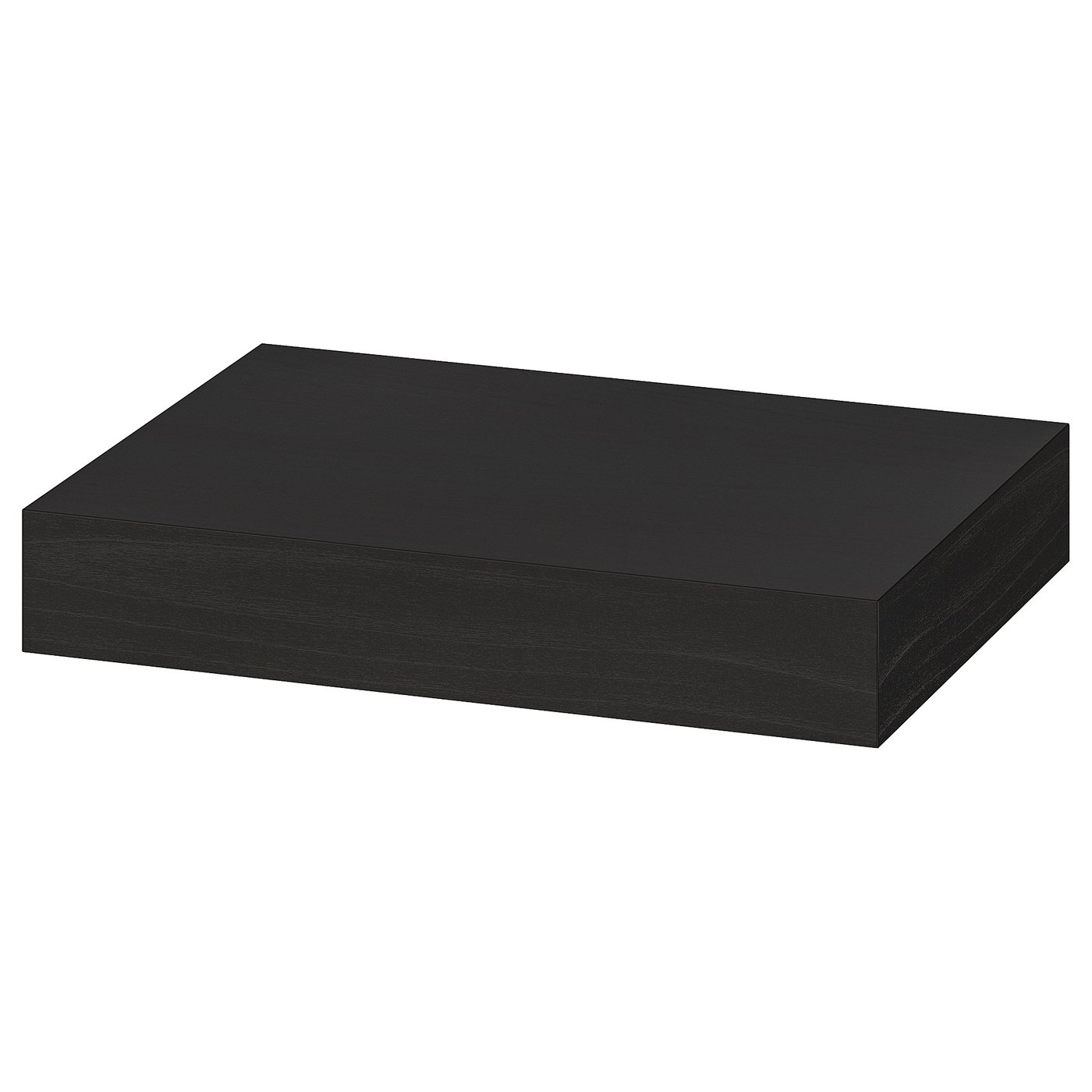 LACK Wall shelf, black-brown, 30x26 cm (11 3/4x10 1/4 ")