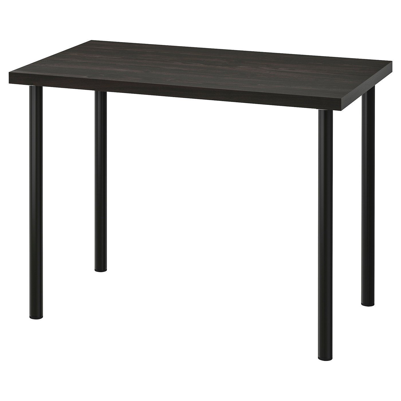 LINNMON / ADILS Desk, black-brown, 100x60 cm (39 3/8x23 5/8 ")