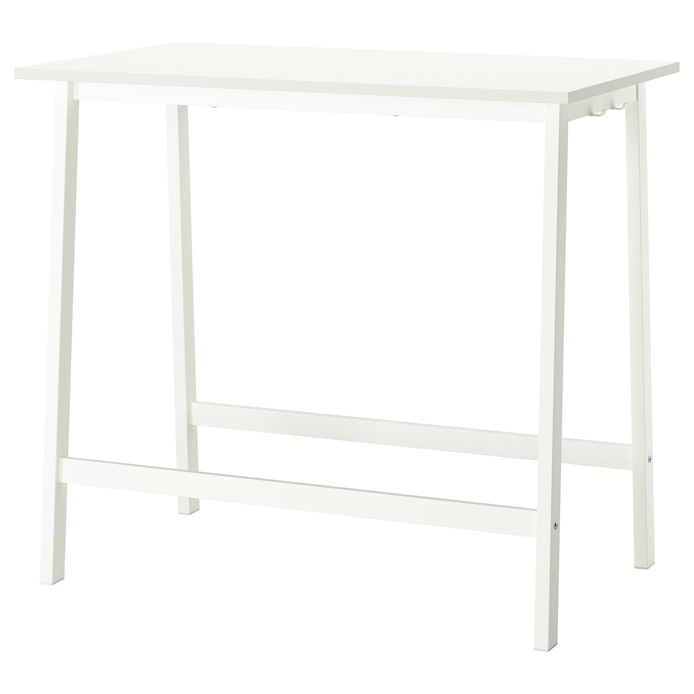 MITTZON Conference table, white, 120x68x105 cm (47 1/4x26 3/4x41 3/8 ")